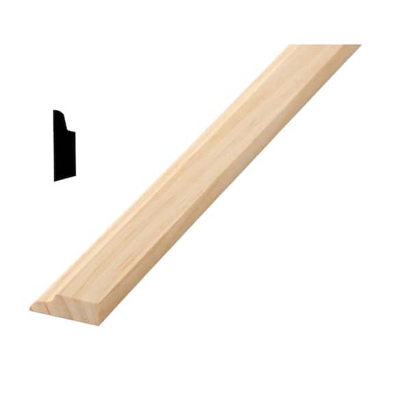 Woodgrain Millwork WM 915 3/8 in. x 1-5/8 in. Pine Stop Molding
