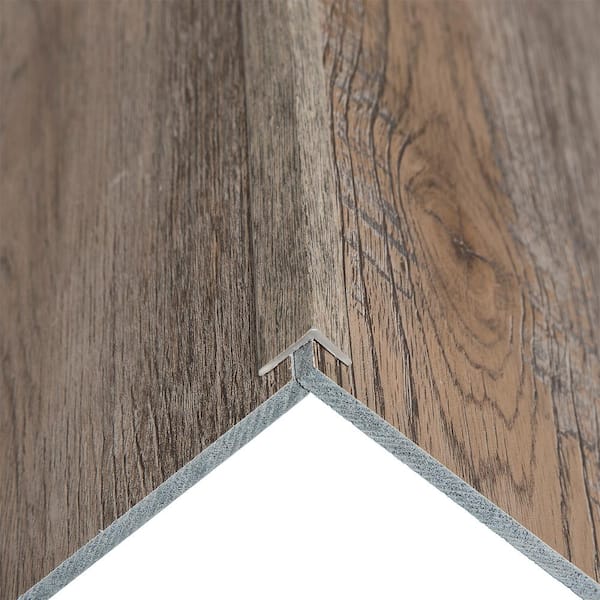 Natural Oak 94 in. Vinyl Backsplash Accessory Trim Kit