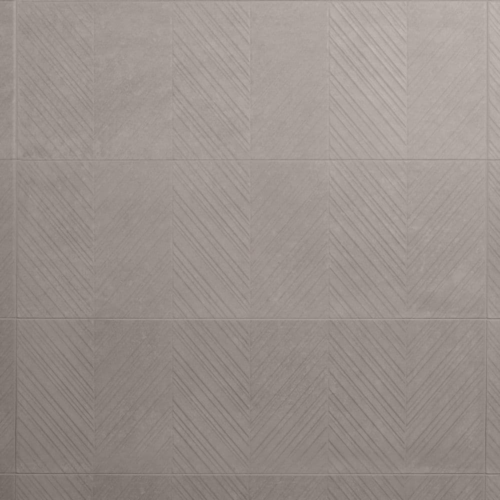 Urbane Linen Warm Gray Chevron 11.81 in. x 35.43 in. Matte Ceramic Wall Tile (14.52 sq. ft./Case) price history on PriceWatchPro