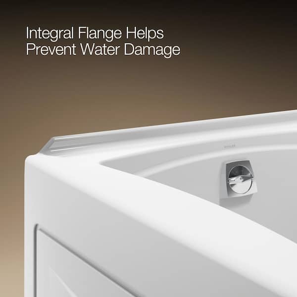 mayu♡　1207 ♡1220 KOHLER Mariposa 60 in. x 36 in. Soaking Bathtub with Left