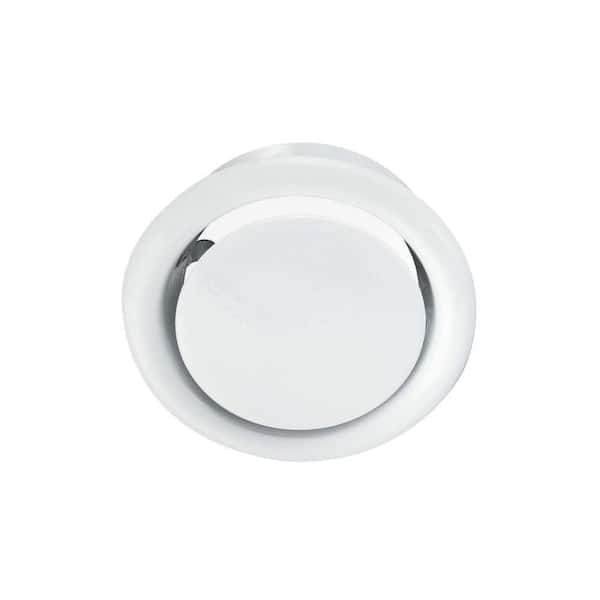 VENTS-US 8 in. Metal Diffuser with Flange