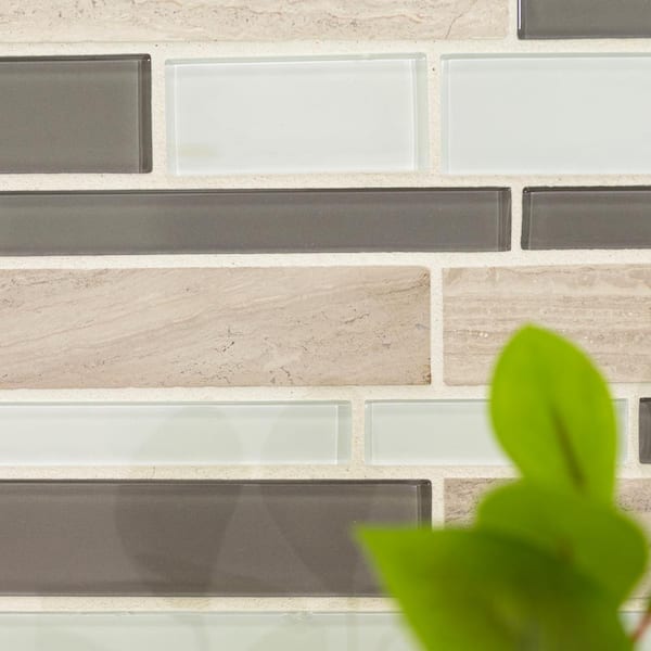 MSI Gray Cliff Interlocking 12 in. x 12 in. Textured Multi