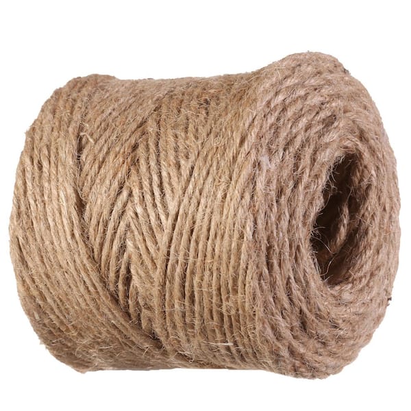 Everbilt 30 X 190 Ft Twisted Jute Twine Natural 72786 The Home Depot - Diy Jump Rope Home Depot