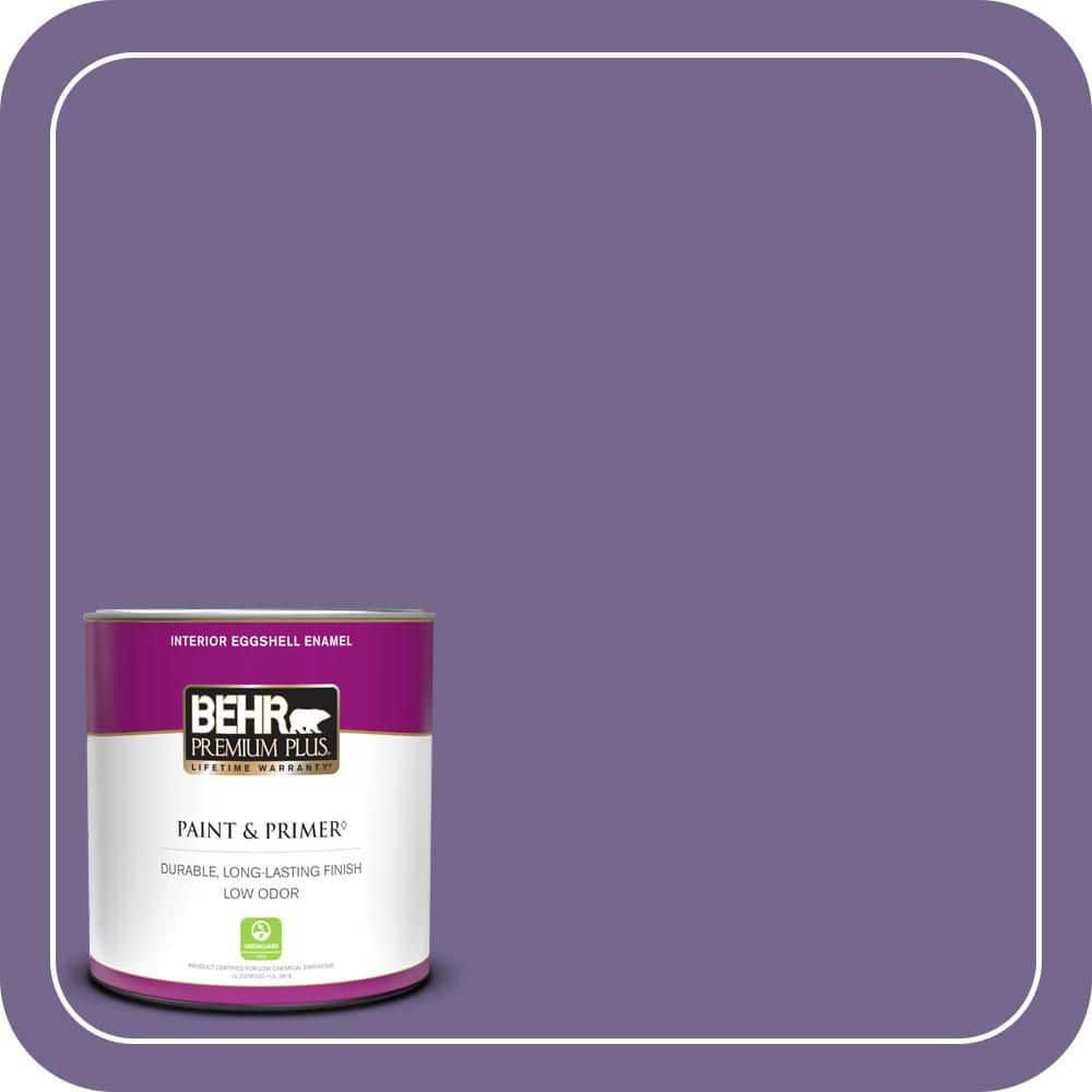 1 qt. #MQ5-41 Violet Vixen Eggshell Enamel Low Odor Interior Paint & Primer price history on PriceWatchPro