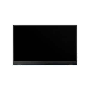 Portable Monitor 15.6 in. 1080P for Laptop with Protective Sleeve Built-in 90° Adjustable Stand in Black