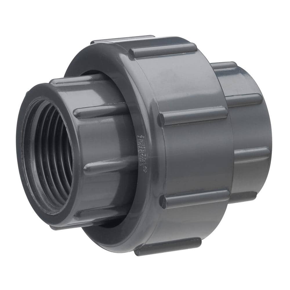 Duふぃ HOMEWERKS 1 in. FIP x 1 in. FIP PVC Union 512-44-1-1B - The Home Depot
