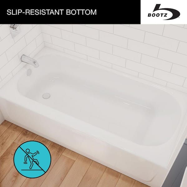 Bootz Industries Aloha Plus 60 in. x 32 in. Alcove Soaking Bathtub
