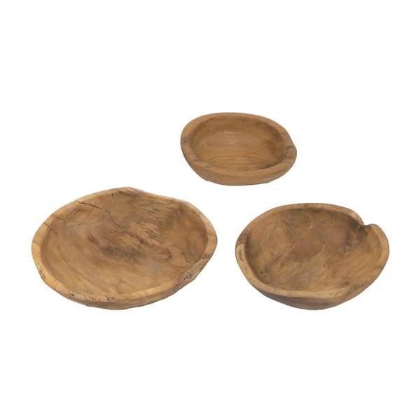 A & B Home Brown in Brown Bowl
