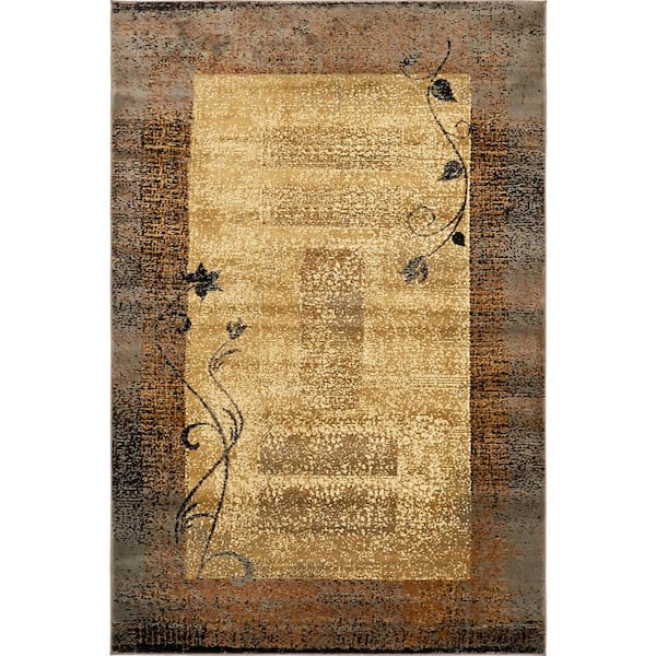 Barista Excelsa Beige 5' 0 x 8' 0 Area Rug