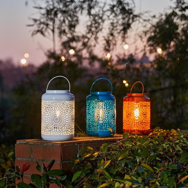 Solar Lantern Decorative, Waterproof Hanging Solar Lights Outdoor 30 LEDs, Outdoor  Lanterns Solar Powered for Patio Yard Decor, Camping Decor, Winter Garden  Decorations Holiday Gifts（1 Pack) 