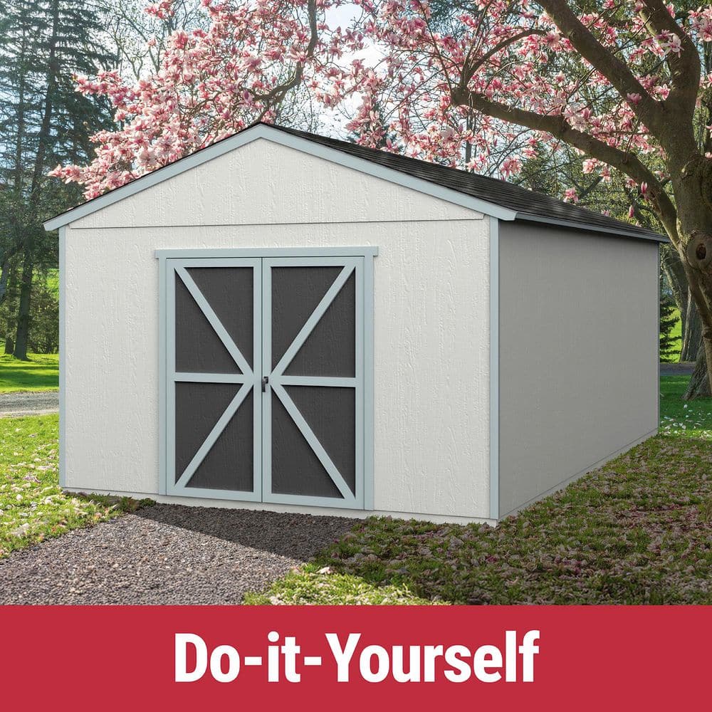 Handy Home Products Do-It Yourself Astoria 12 ft. x 20 ft. Wood