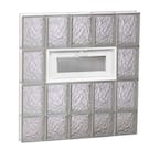 Clearly Secure 31 In. X 31 In. X 3.125 In. Frameless Ice Pattern Vented ...