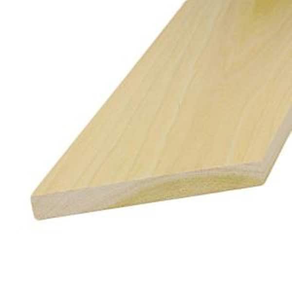 Poplar Board (Common: 1 in. x 4 in. x R/L; Actual: 0.75 in. x 3.5 in. x R/L)