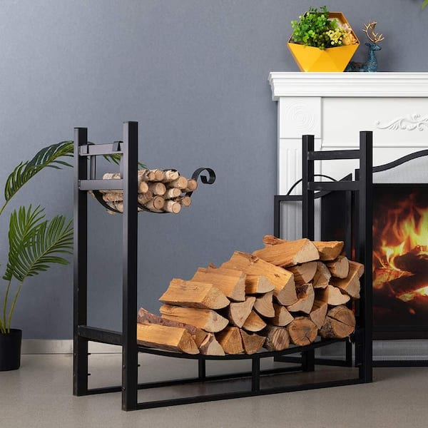 Kingdely 3 ft. Heavy-Duty Firewood Racks Indoor/Outdoor 30 in 