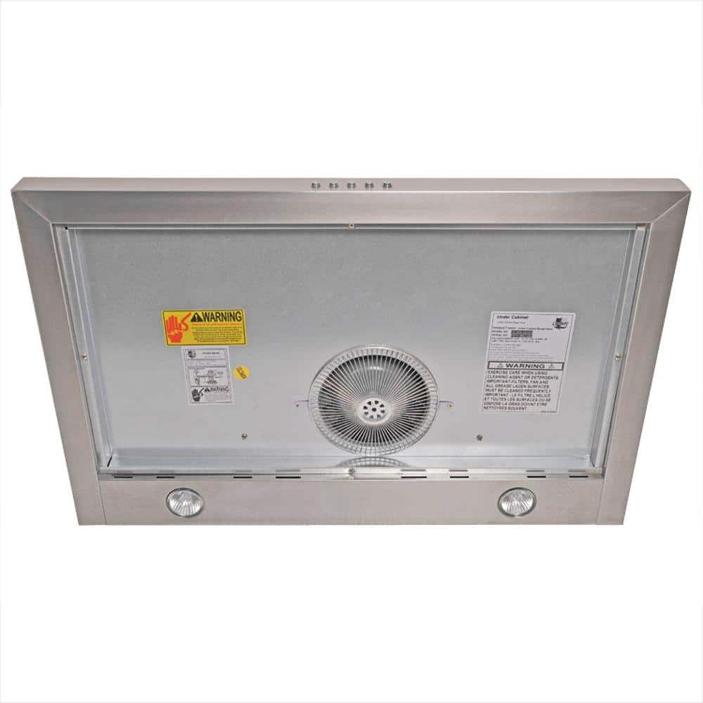 Cavaliere 32" Stainless Steel Under Cabinet Range Hood