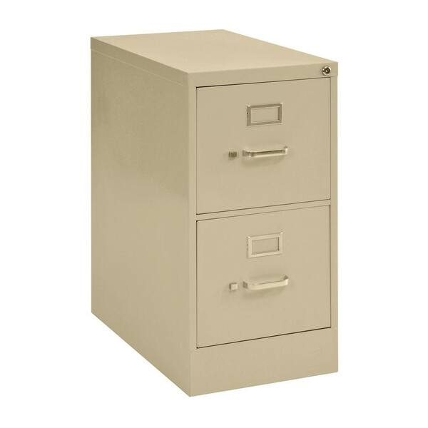 Sandusky 2-Drawer Vertical File Cabinet in Putty-DISCONTINUED