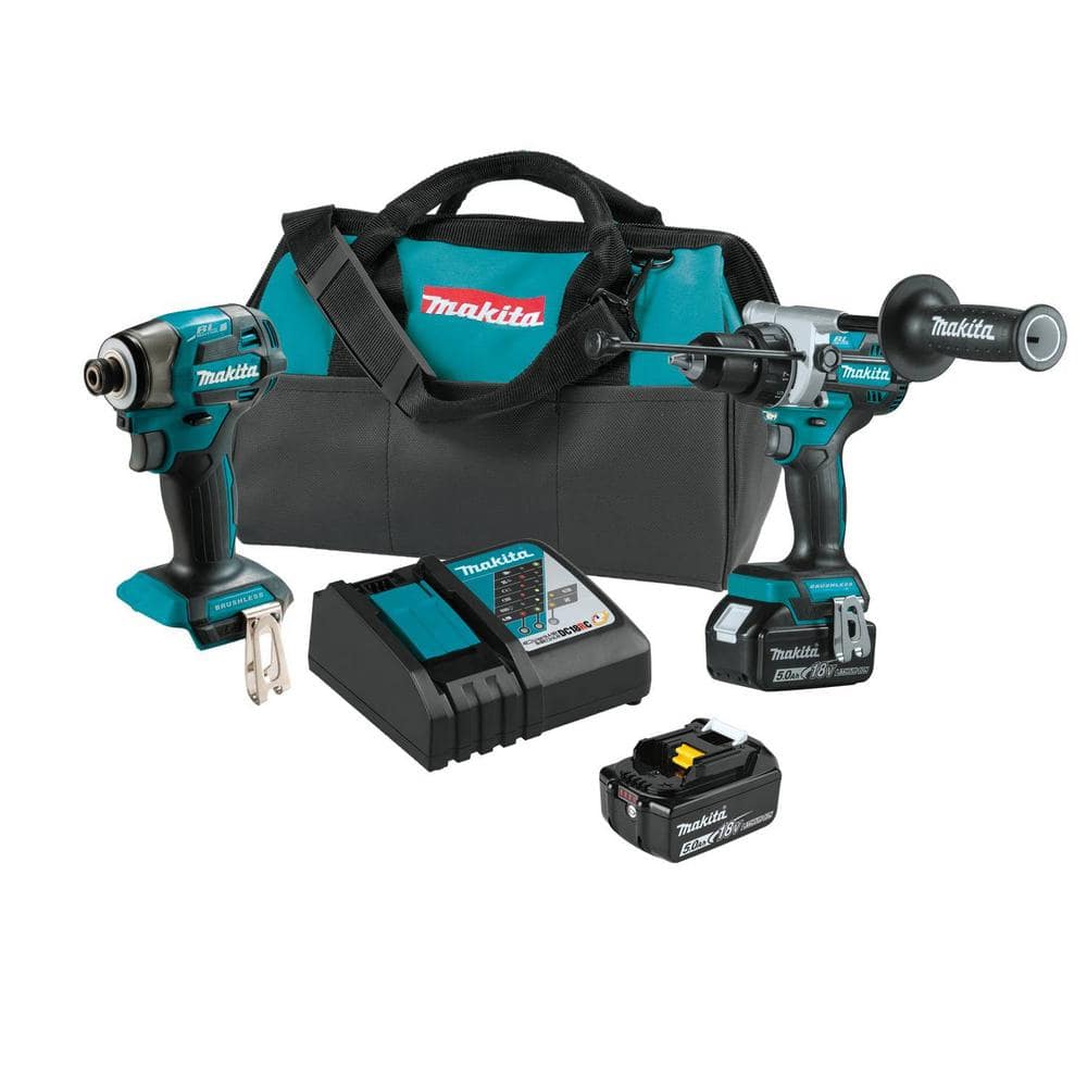 Makita 18-Volt LXT Lithium-ion Brushless Cordless 2-piece Combo