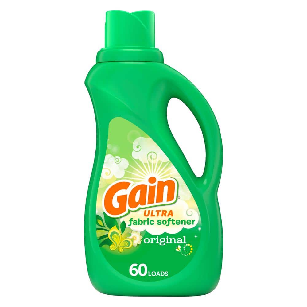 Gain 51 oz. Original Scent Liquid Fabric Softener (60Loads) (8Pack