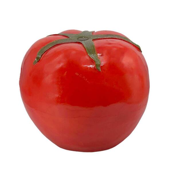 Galt International Tomato Stool Polyresin Side Table 19&quot