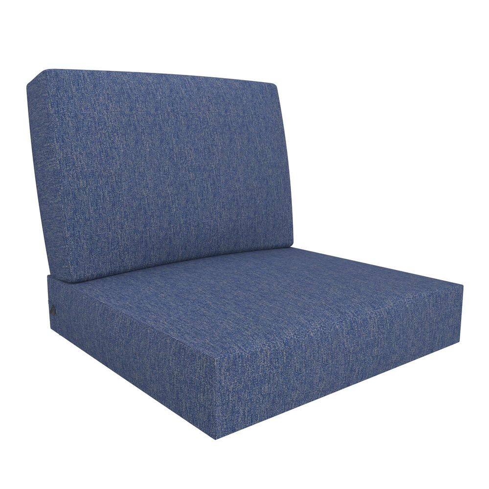 28.5 in W x 28.5 in D Olefin Deep Seat Outdoor Replacement Cushion in Navy Blue price history on PriceWatchPro