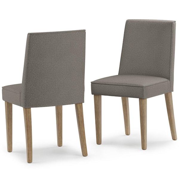 Simpli Home Bartow Contemporary Dining Chair in Taupe