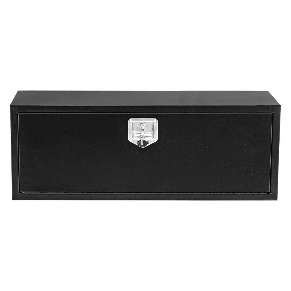 30x14x16 Steel Truck Bed Toolbox, T-Handle Lock, Waterproof & Lockable, Underbody Organizer for Pickup, Trailer, Black price history on PriceWatchPro
