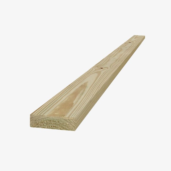WeatherShield 5/4 in. x 4 in. x 10 ft. Premium Ground Contact Pressure-Treated Lumber