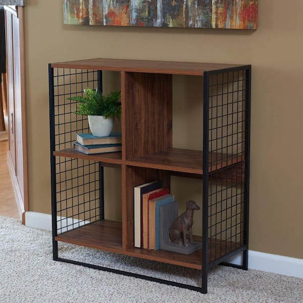 DIY Metal/ PP Modular 4-tier Cube Storage Organizer Shelf - On Sale - Bed  Bath & Beyond - 32138215