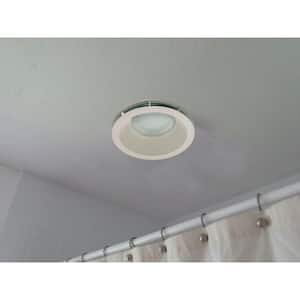 80 CFM Recessed Ceiling Bathroom Exhaust Fan with LED Light and Nightlight, ENERGY STAR
