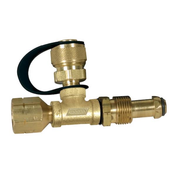 Camco Brass Tee With 3 Ports 59093 - The Home Depot