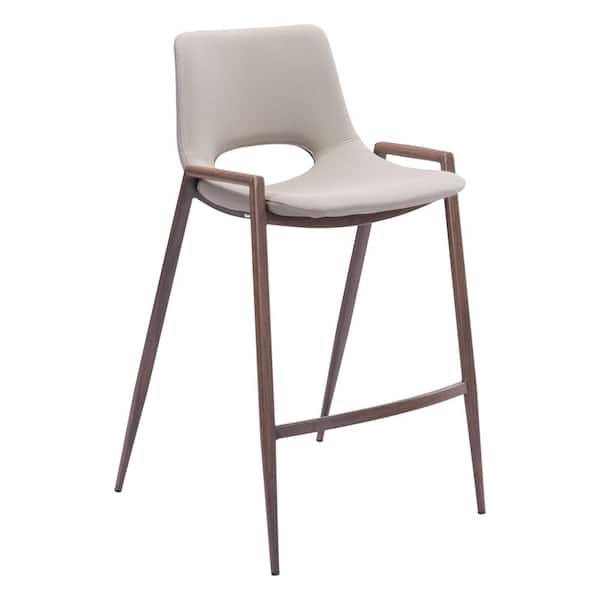 ZUO Desi Counter Chair (Set of 2) Beige