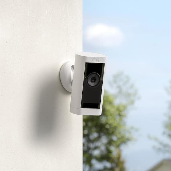 Ring Security Floodlight Cam Wired Pro with Stick Up Cam Battery (3rd gen)  | Costco