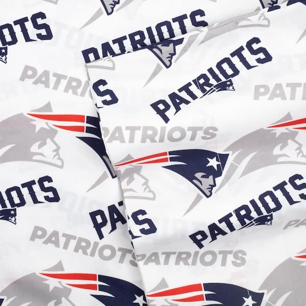 New England Patriots Cotton Fabric 58 - Red