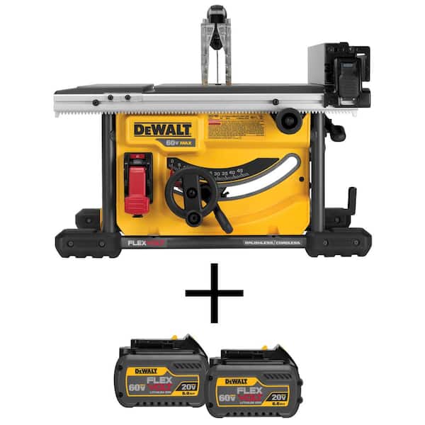 DEWALT 20V MAX Lithium-Ion Cordless Circular Saw and 18V to 20V MAX  Lithium-ion Battery Adapter Kit (2 Pack) DCS391BW2203c - The Home Depot
