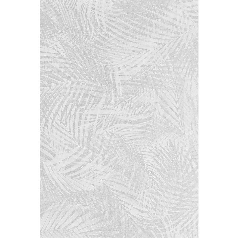 Clear Floral Etched Glass Privacy Window Film, 24" x 36"