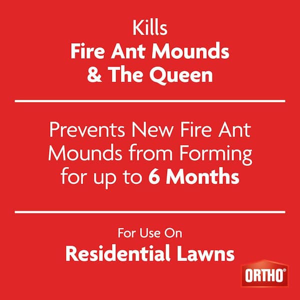 Fire Ant Killer Broadcast Granules 13 lb. 5,650 sq. ft. Use on Lawns, 6 Month Prevention, Kills Mounds (4-Pack)