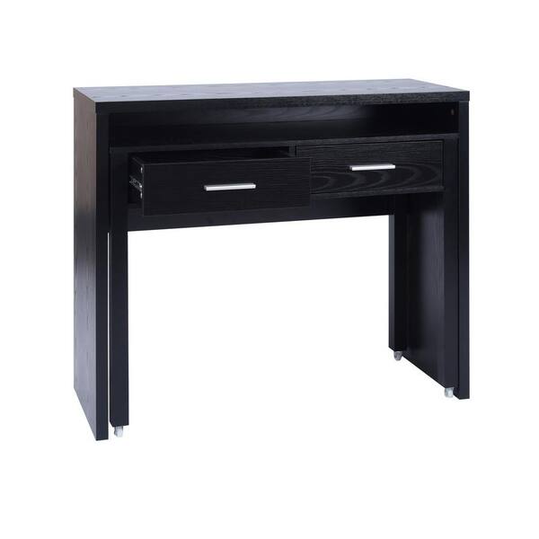 Parke Navy Blue Wood Kids 2-Drawer Desk + Reviews