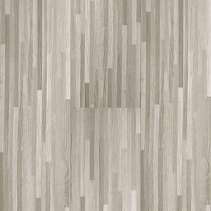 Dusty Grey 6x36 Water Resistant Peel and Stick Vinyl Floor Tile, Self-Adhesive Flooring(54sq.ft./case)