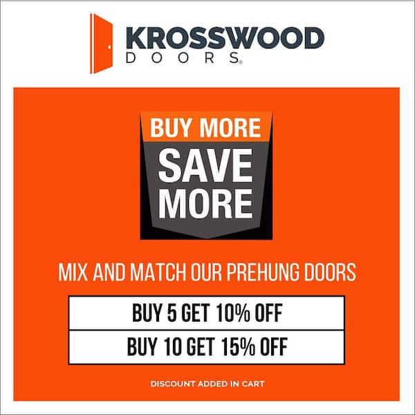 60 in. x 80 in. Knotty Alder Universal/Reversible 10-Lite Clear Glass Clear Stain Wood Double Prehung French Door