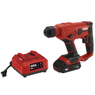 PWRCORE 20-Volt Lithium-Ion Cordless SDS Plus Rotary Hammer Kit