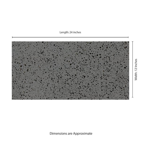 MSI Lava Stone 24 in. x 24 in. Rough Honed Basalt Floor Tile Paver (4 sq. ft./Case)