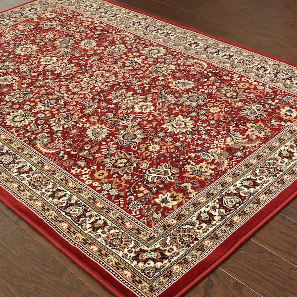Westminster Red 12 ft. x 15 ft. Area Rug
