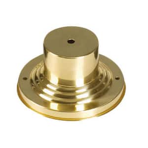 Providence Polished Brass Outdoor Pier Mount Adaptor