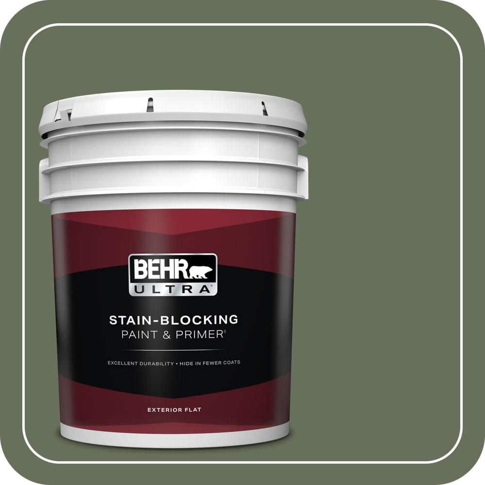 5 gal. #N390-6 Laurel Garland Flat Exterior Paint & Primer price history on PriceWatchPro