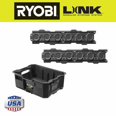 LINK Medium Tool Crate with Wall Rails