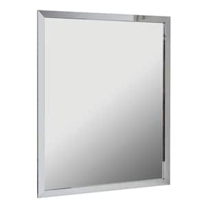 30 in. W x 36 in. H Rectangular Aluminum Framed Wall Mount Modern Decor Bathroom Vanity Mirror