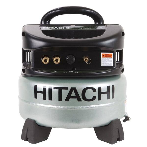 Hitachi 6 Gal. Oil-Free Pancake Compressor