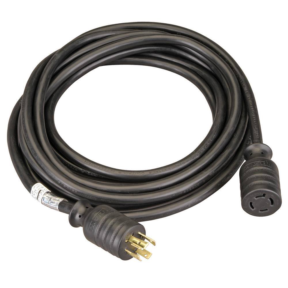 Reliance Controls 20 ft. 20 Amp Generator Power Cord-PC2020 - The Home ...