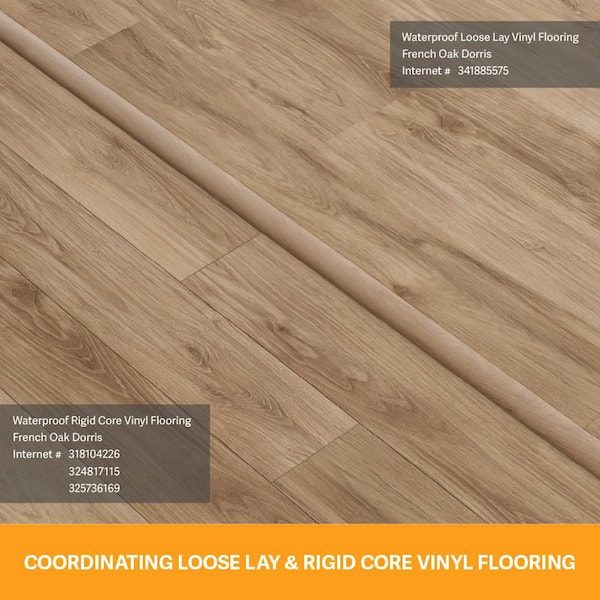 Malibu Wide Plank French Oak Dorris 22 MIL 7.2 in. x 48 in. Click