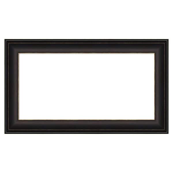 Trio Oil Rubbed Bronze 29 in. x 17 in. Polystyrene Framed Dry Erase Magnetic Memo Board